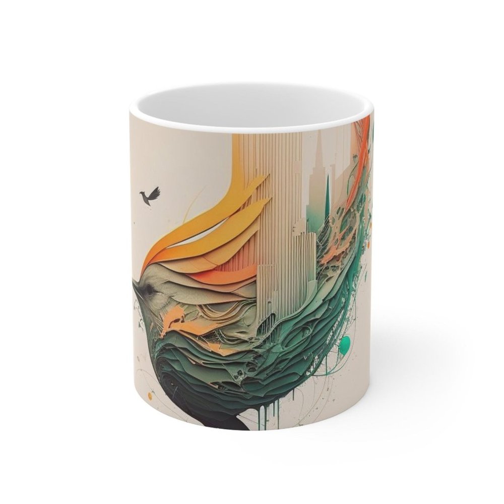 Mug for Coffee Lovers - Artistic and One-of-a-Kind Gift for Her/Him, Wedding